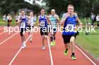 The 1500 metres, Wednesday, july 24th, 2024 NEGP 5, Monkton Stadium.  Photo: David T. Hewitson/Sports for All Pics
